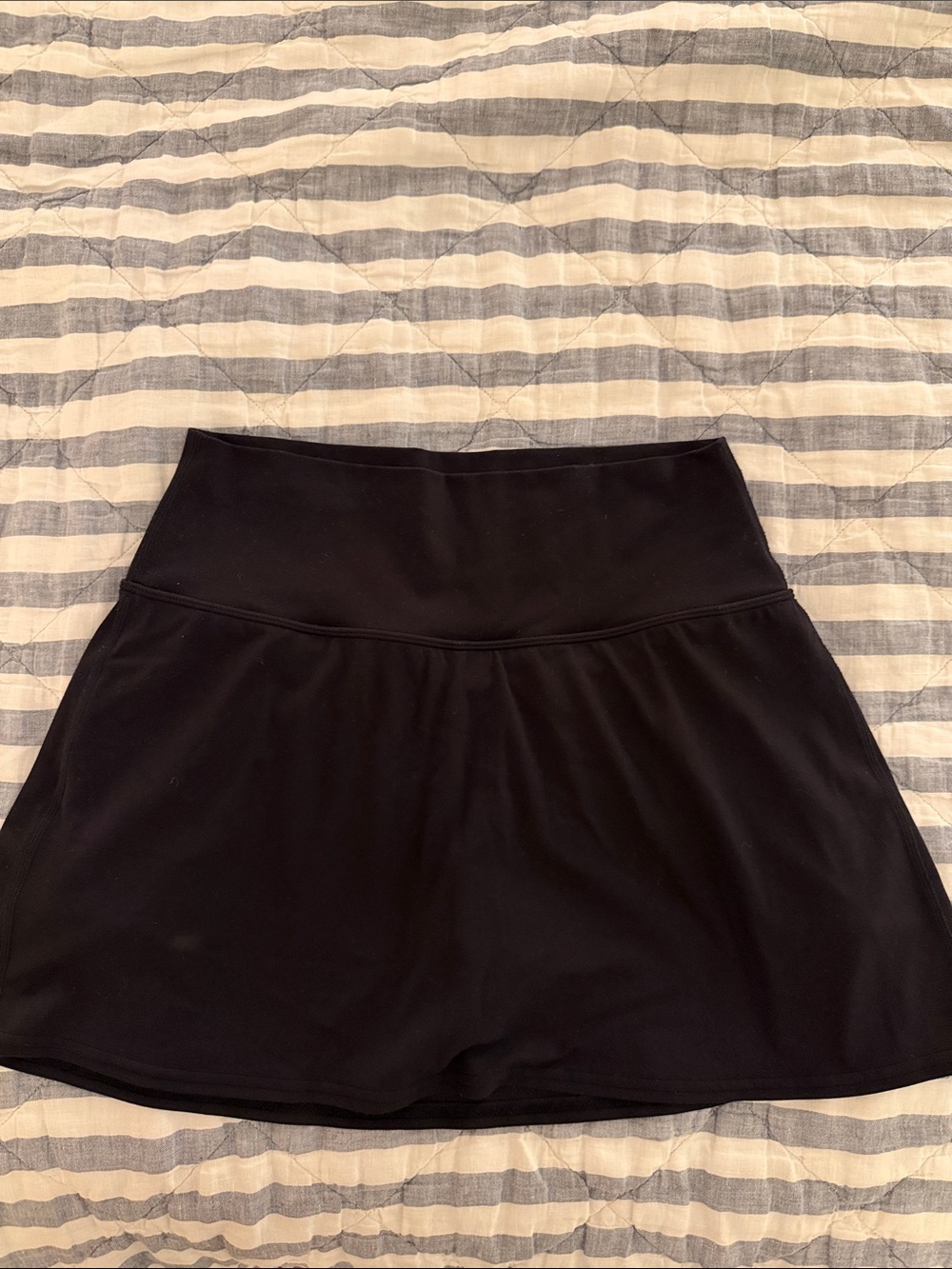 lululemon athletica Black High-Waist Athletic Skort